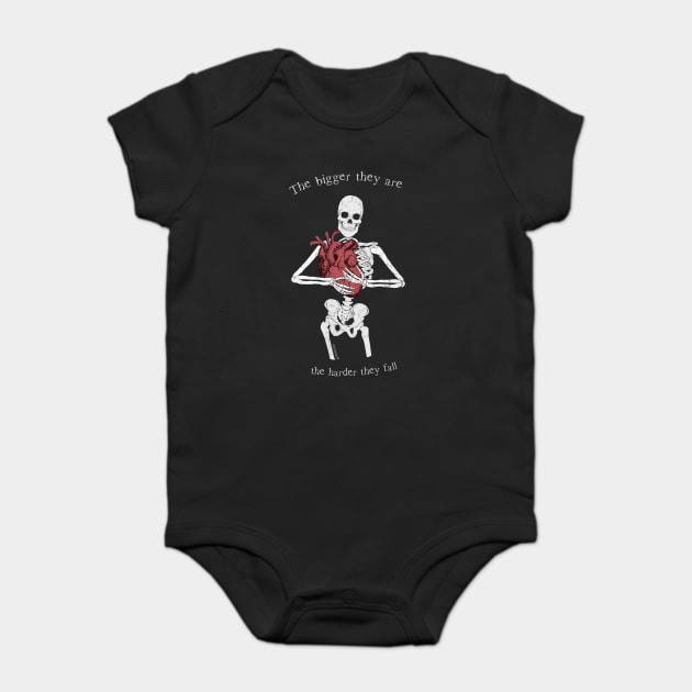 The Harder They Fall Baby Bodysuit by Tommy Devoid